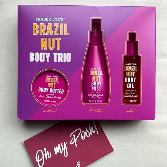 Trader Joe’s Other - Trader Joe’s Brazil Nut Body Trio
